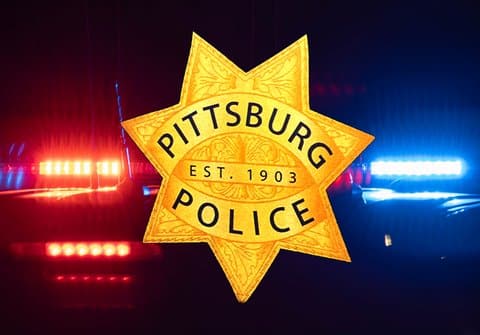 Pittsburg california police logo