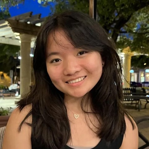 a smiling young asian woman