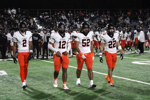 Pittsburg football captains pregame