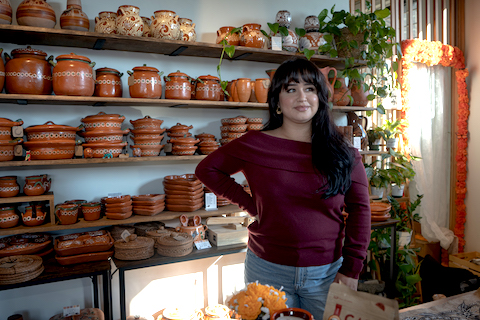 Metztli Natalie Reyes pottery